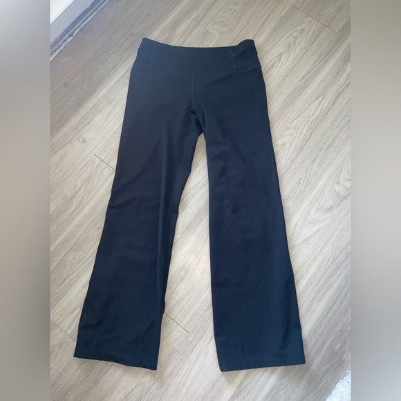 Tangerine Pants - Black wide leg leggings